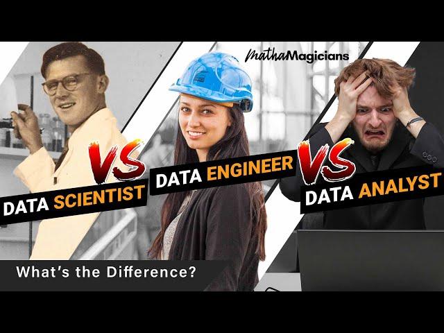 Data Analyst vs Data Engineer vs Data Scientist