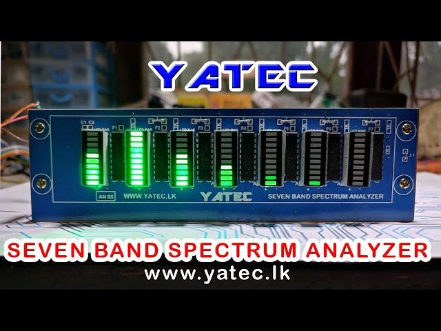 Led Spectrum analyzer Lm3915 + Lm324 VU meter  from YATEC