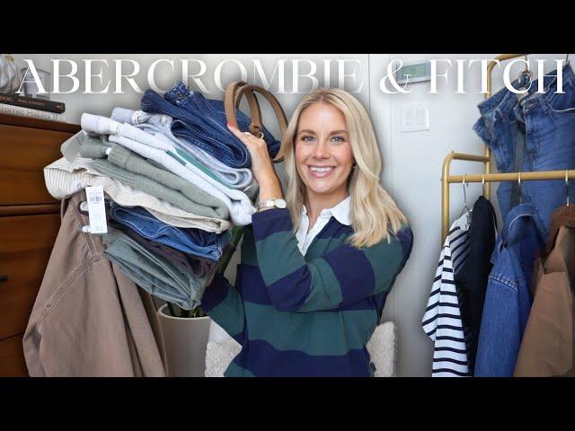 ABERCROMBIE & FITCH  FALL TRY-ON HAUL | 2024 TRY-ON HAUL & STYLING | A&F