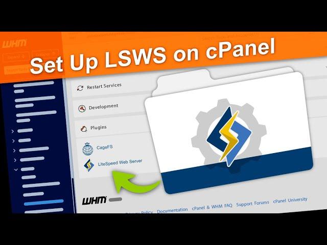 Set up LiteSpeed Web Server on cPanel WHM