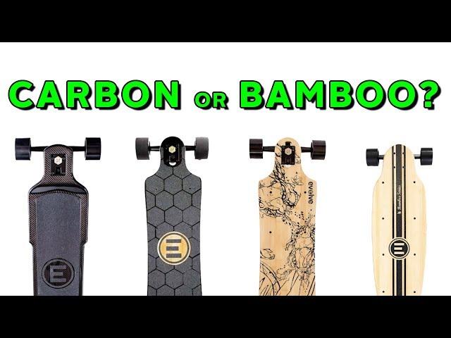 Evolve Carbon and Bamboo Comparison - Evolve Skateboards Weekly Ep. 40