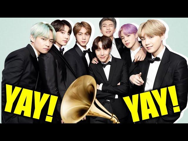 no grammys nominations for BTS!