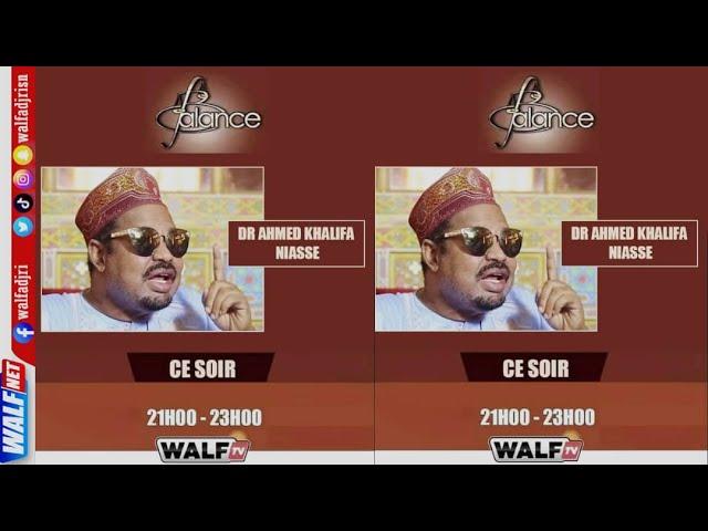 [JUSTICE] BALANCE : Accusé par Fadillou Keita : Ahmed Khalifa Niass fait des revelations Sur Walf Tv