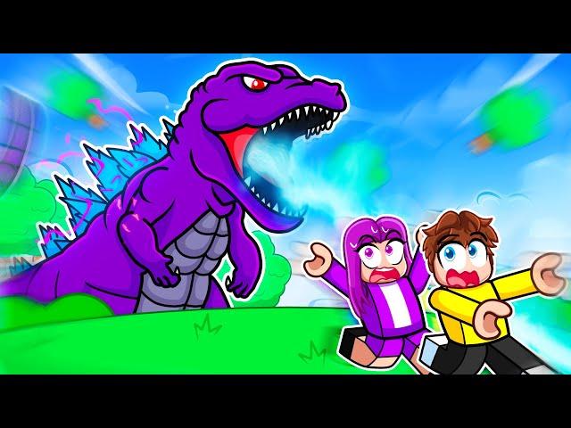 Becoming the BIGGEST GODZILLA in Roblox!