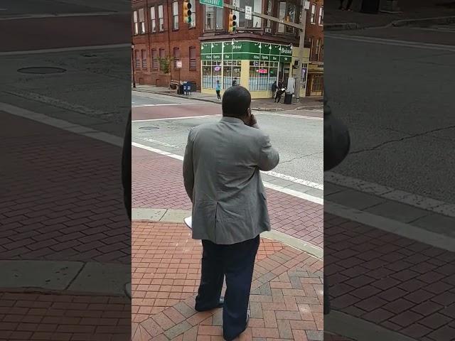 Street Preaching in Baltimore #rapture #shorts #preaching #jesus #god #christian #christianity