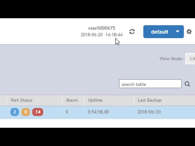 Demonstration: Managing ICX using SmartZone, Configuration Backup & Restore