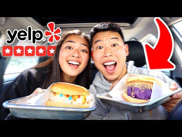 Full Day of Eating Only Desserts | Donuts & Ice Cream | Zach & Tee