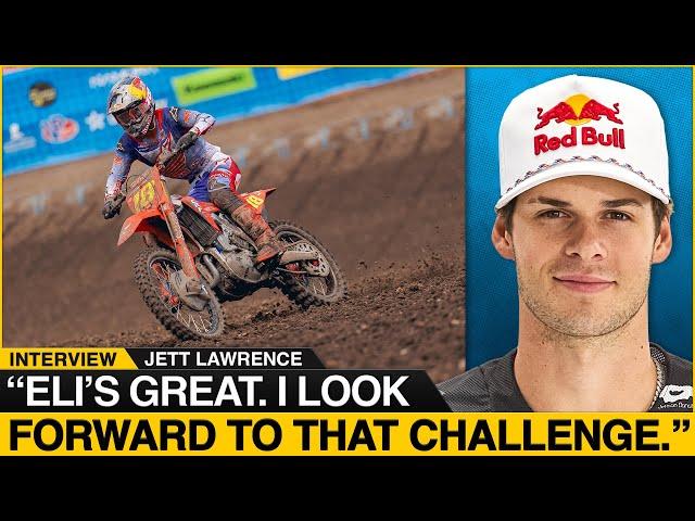 “Eli’s great. I look forward to that challenge…” | Jett Lawrence on Thunder Valley