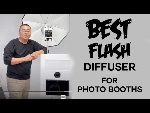 BEST flash diffuser for photo booths