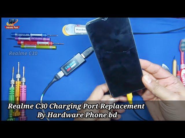 Realme C30 || Charging Port Replacement By || hardware phone bd