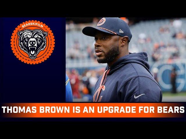 Thomas Brown was an Upgrade for the Chicago Bears || Caleb Williams Matt Eberflus