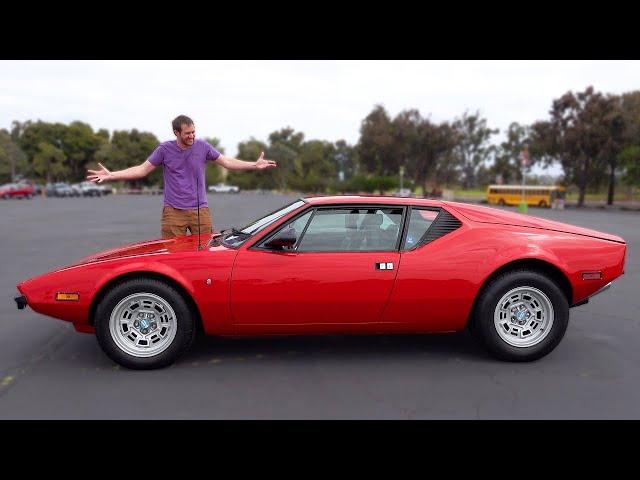 DeTomaso Pantera, это восхитительная машина которая заслуживает большего