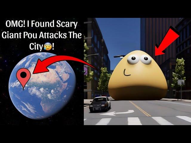 POU Attacks The CITY on Google Earth!