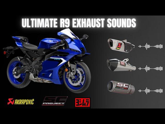 Yamaha R9 Best Sounding Exhausts | Akrapovic, Arrow, Austin Racing, SC Project & More!