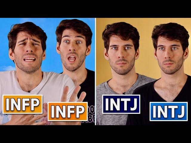 16 Personalities Interacting with Their Own Type