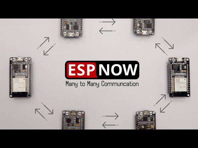 Anyone Can Send Data to Anyone | ESPNOW Many To Many Communication