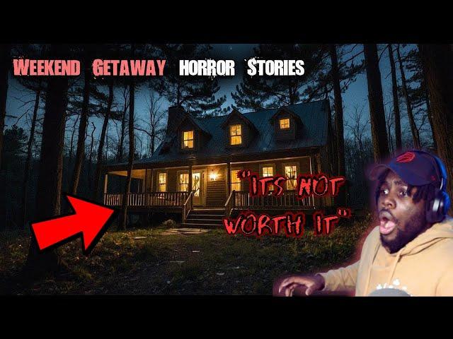 3 Scary TRUE Weekend Getaway Horror Stories by Mr. Nightmare REACTION!!!