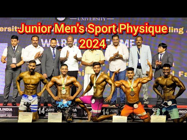 14th Junior Mens Sport Physique  Mr India 2024 IBBF  @BodybuildingCompetition