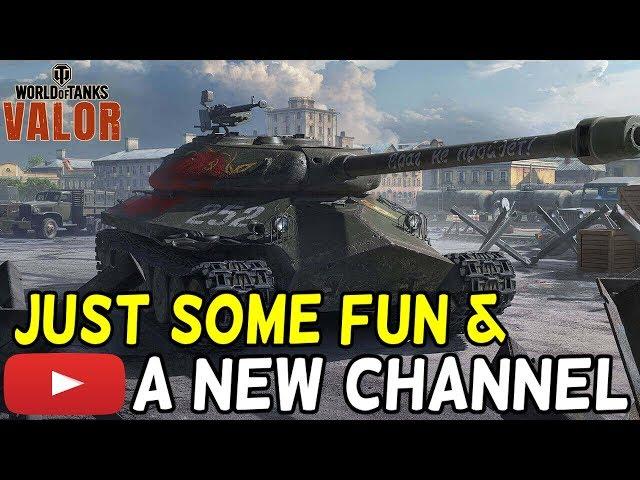 JUST YOUR AVERAGE GAMEPLAY || New Channel! || World of Tanks: Valor