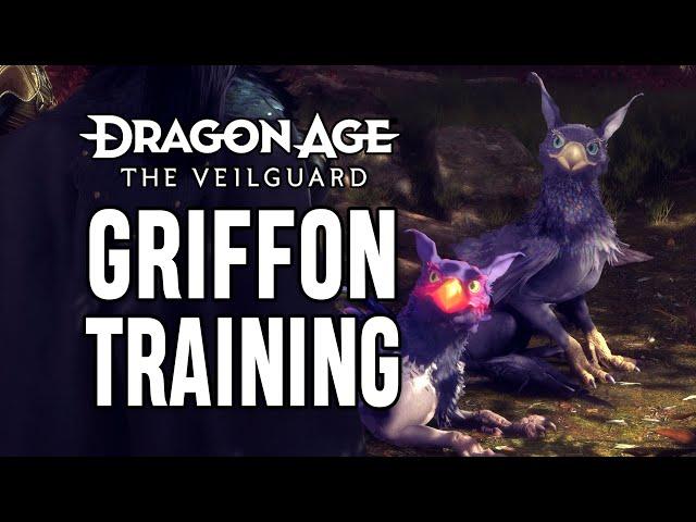 Dragon Age: The Veilguard - Eldrin Trains Griffons (incl. ambient dialogue)