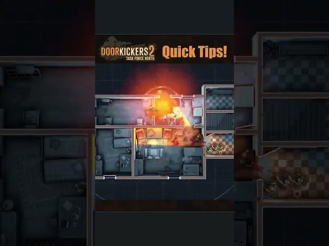 Quick Tip for Frag Grenades in Door Kickers 2