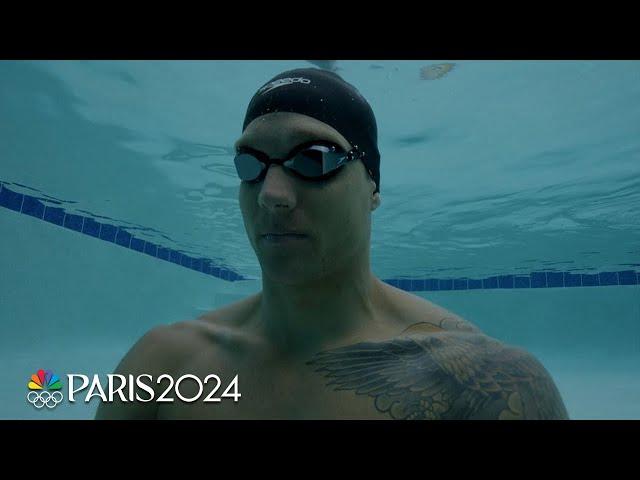 Caeleb Dressel the athlete's battle with Caeleb Dressel the critic | Paris Olympics | NBC Sports