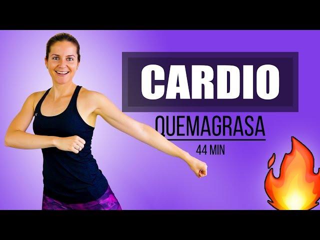 Cardio Full Body Routine 44 minutes Fat Burning Cardio Full Body for beginners