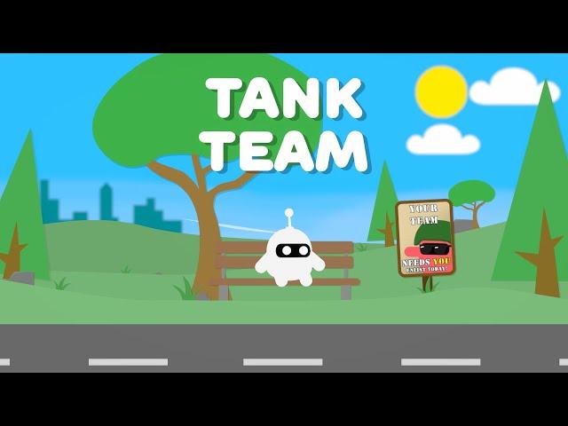 This Steam game is INCREDIBLE! | Tank Team