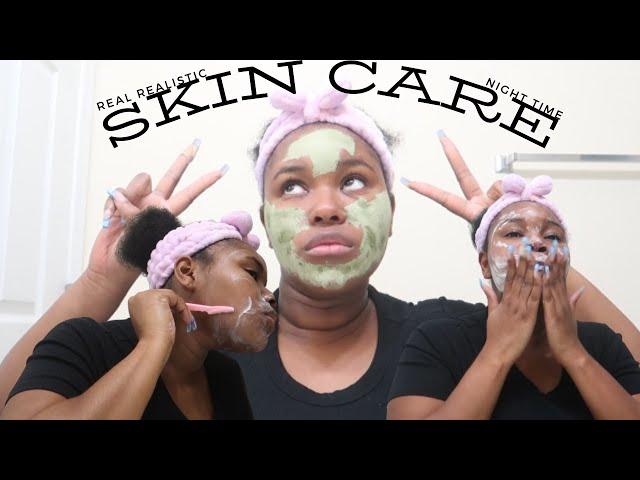 Super Realistic NightTime Skin Care Routine | AFORDABLE #skincareroutine   | Ayana Michelle