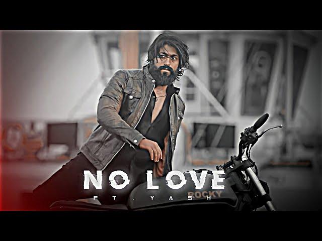 YASH - NO LOVE EDIT | YASH Edit | No Love Edit | Shubh Song Edit