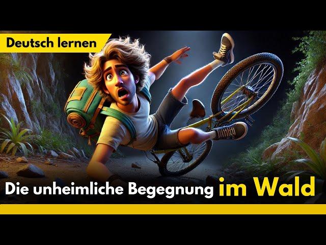 Deutsch Lernen | Die unheimliche Begegnung im Wald | Hören | Vokabeln & Geschichte