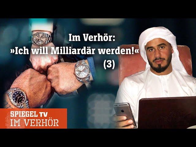 Im Verhör (3): »Ich will Milliardär werden!« (mit Asier Rodriguez Santos) | SPIEGEL TV