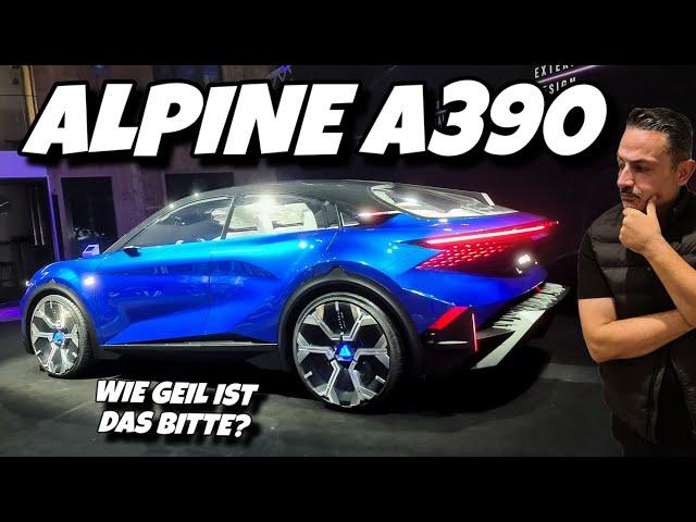 Alpine A390 kommt 2025 zu 85% so wie er da steht und fährt elektrisch.