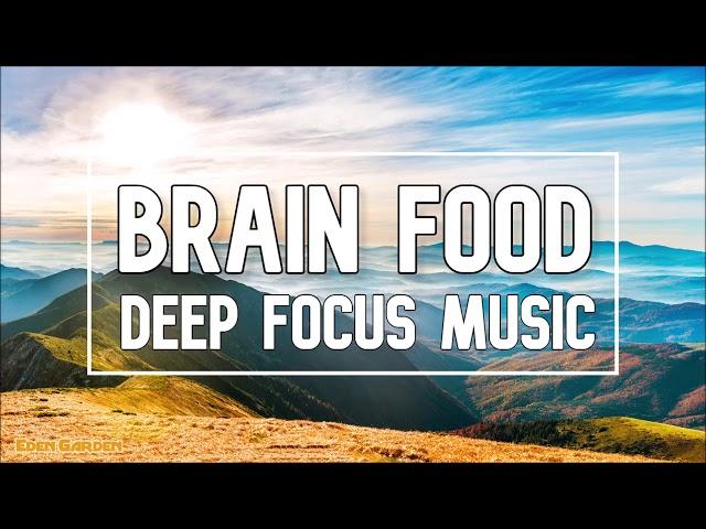 Ambient Brain Food Music | 8 Hours of Music For Better Concentration Study and Memory