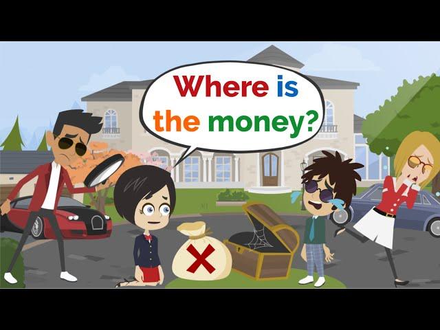 Lisa is poor again! | Basic English conversation | Learn English | Like English