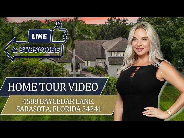 Home Tour 4588 Baycedar Lane, Sarasota, Florida | The Coffey Group Fine Homes International