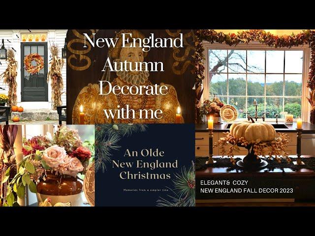 Elegant and cozy Fall decorate with me, Christmas subscription box update, Run-in with a skunk