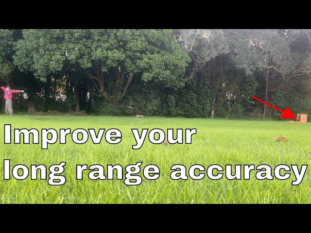 Improve slingshot accuracy at range