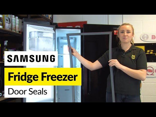 Learn How to QUICKLY Change a Door Seal on a Samsung Fridge Freezer!