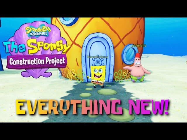 Everything NEW in The Spongy Construction Project's Return!