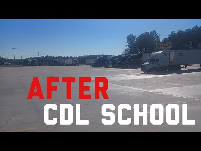 What happens after cdl school? The process of becoming a TRUCK DRIVER 