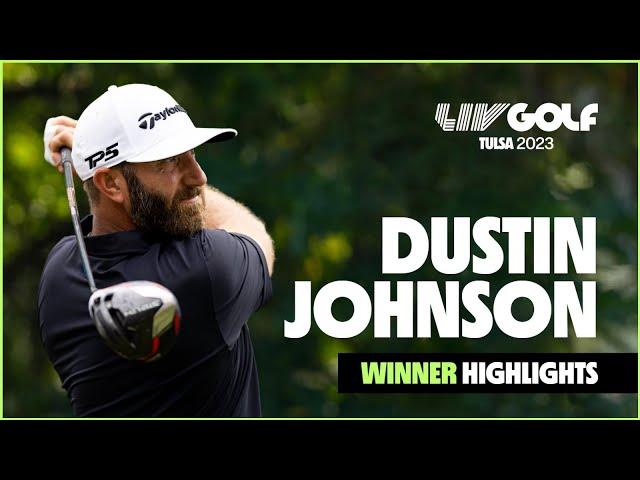 Dustin Johnson WINNER Highlights | LIV Golf Tulsa