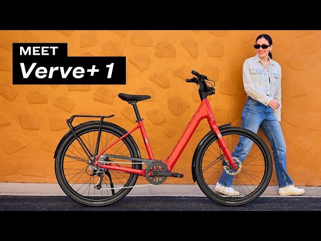 Introducing Trek Verve+ 1: THE comfortable & stylish ebike