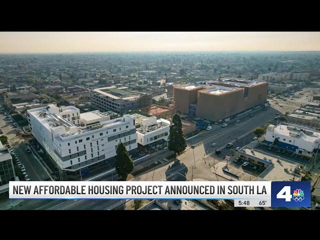 South LA affordable housing project announced