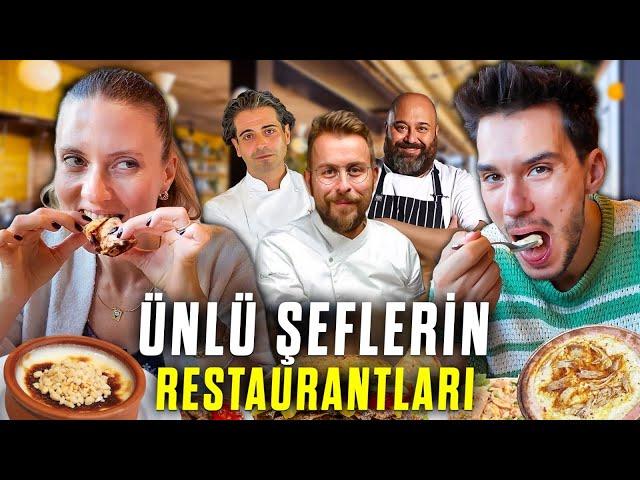 ÜNLÜ ŞEFLERİN RESTORANLARI