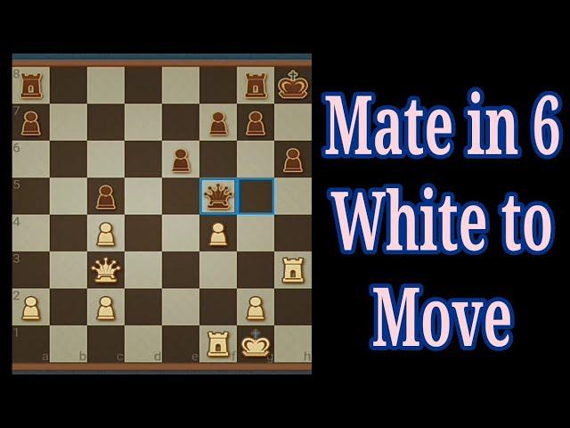chess problem mate in 6