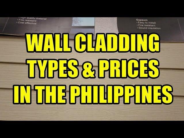 Wall Cladding Types and Prices In The Philippines.