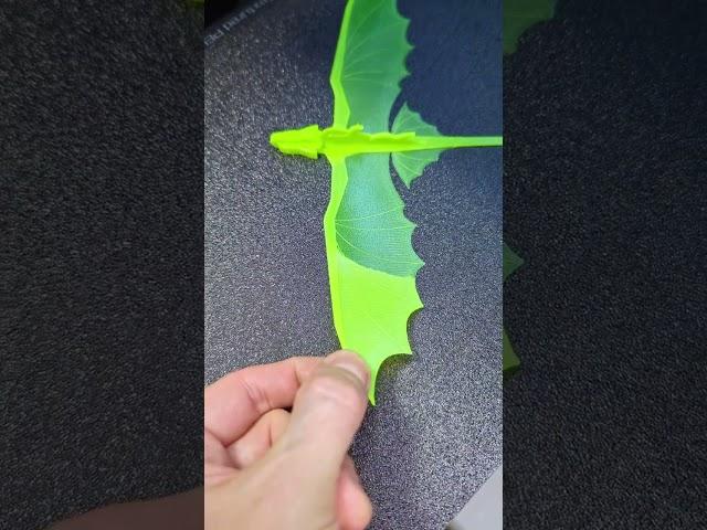 3D printed dragon flight test