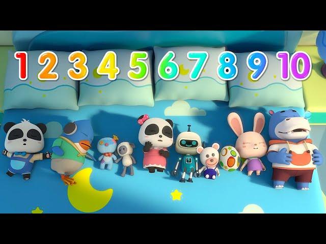 Ten in the Bed [Animal Friends] | Learn Numbers for Kids | Nursery Rhymes | Kids Songs | BabyBus