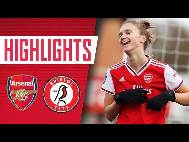 Miedema scores 6 and assists 4! | Arsenal Women 11-1 Bristol City | Highlights